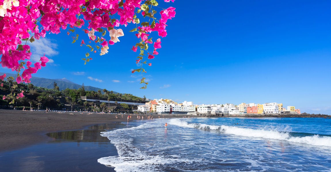 Playa Jardin in Puerto de la Cruz