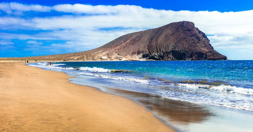 Playa de la Tejita Teneriffa Sandstrand